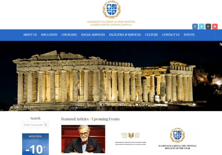 website