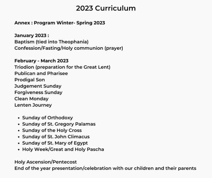 SundaySchoolCurriculum