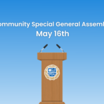 NOTICE OF SPECIAL COMMUNITY GENERAL MEETING